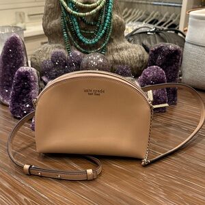 Kate Spade Hilli Beige Crossbody Bag